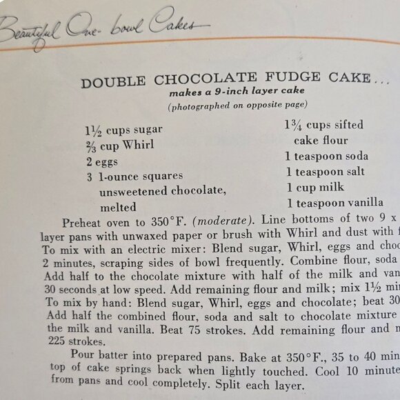 New Golden Whirl Introductory Cookbook Vintage Recipe Booklet 31 Pages 1960s - Picture 11 of 13